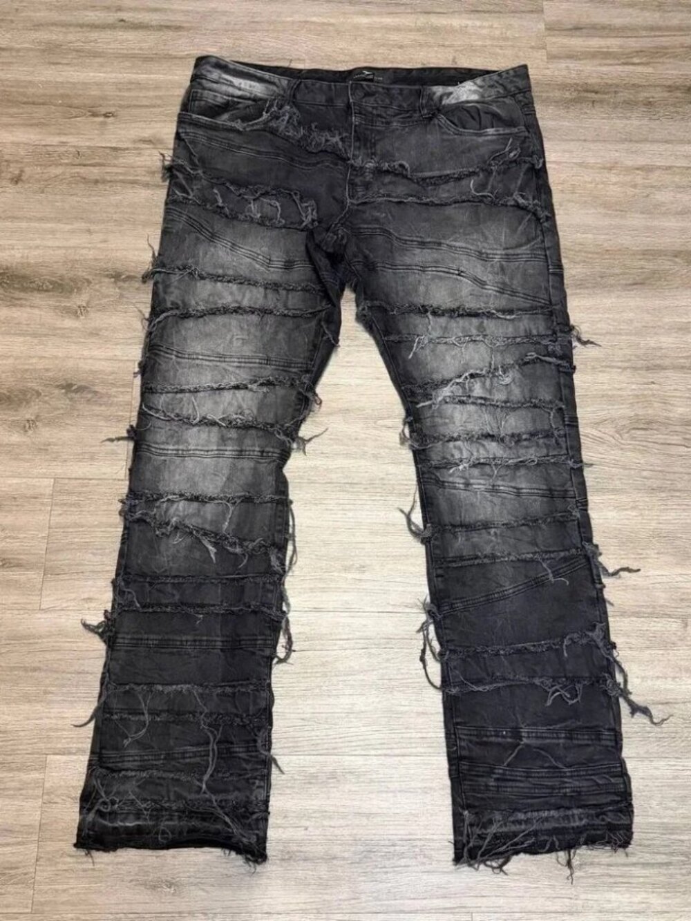 Legacy Edition Men’s Distressed Black Jeans